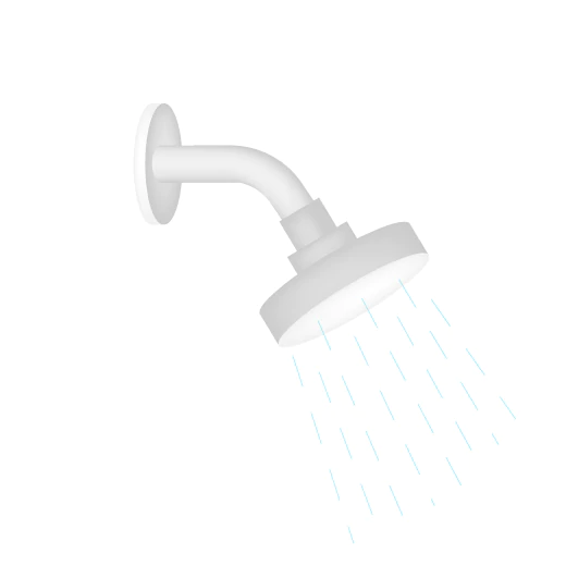 illustration of a shower head