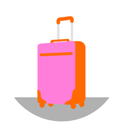 Illustration of suitcase